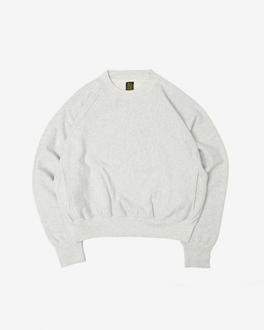  / MERANGE COLOR JUMBERCA URAKE CREW NECK / GRAY