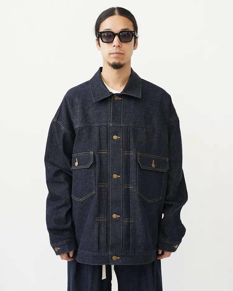 Sillage / TRUCKER JACKET DENIM ONE WASH