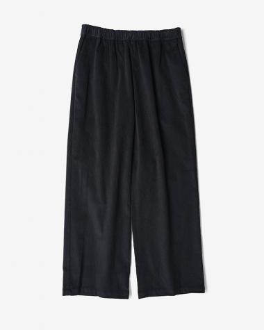  / COTTON CORDUROY WIDE EASY PANTS / D.NAVY		