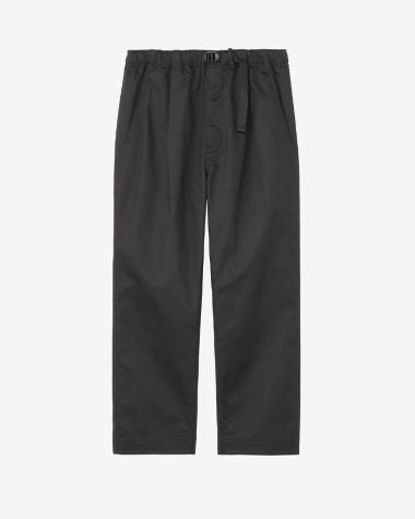  / TWILL EASY PANTS / BLACK (BK)