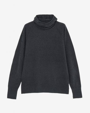  / Mesh Pile Hoodie / WOLF GRAY (WF)