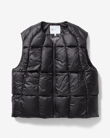  / Three-Dimensional Down Light Vest / BIOTITE (BX)