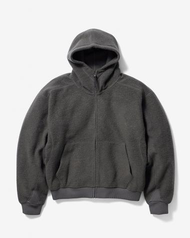  / Wool Fleece Hoodie / DARK LAVA (DA)