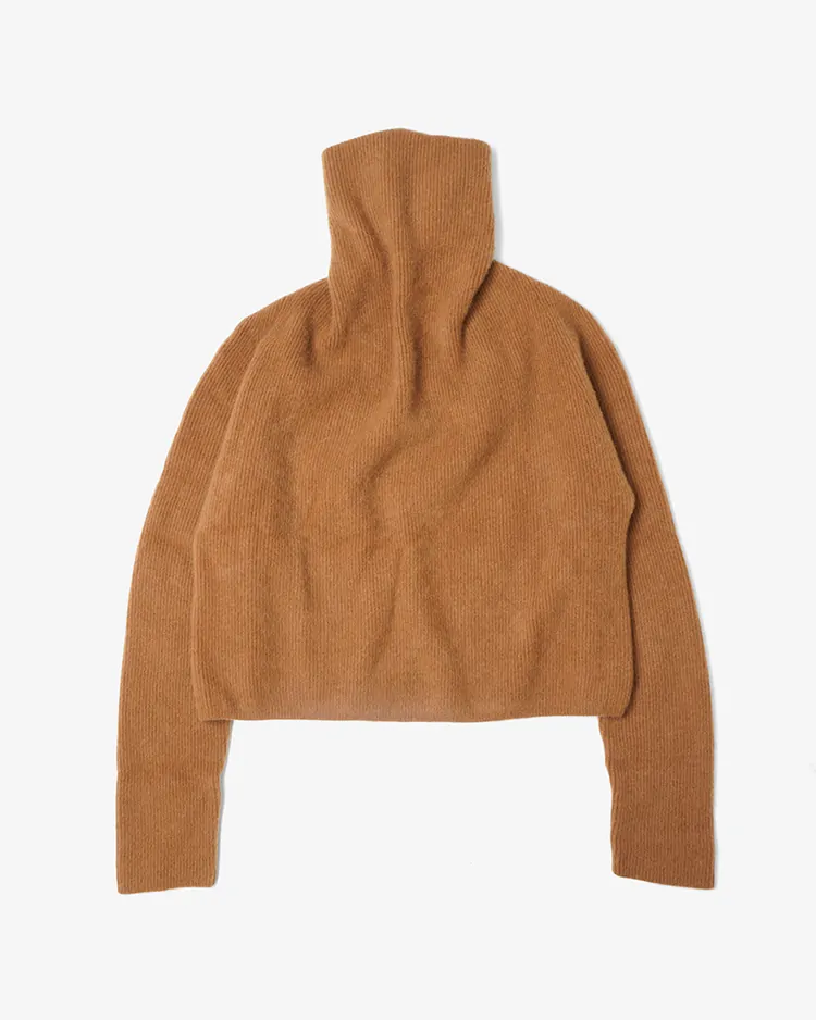 BATONER (WOMEN) / CASHMERE FOX UNIQUE TURTLE / CAMEL