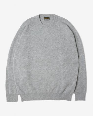  / SUNSHINE CASHMERE CREW NECK / GRAY
