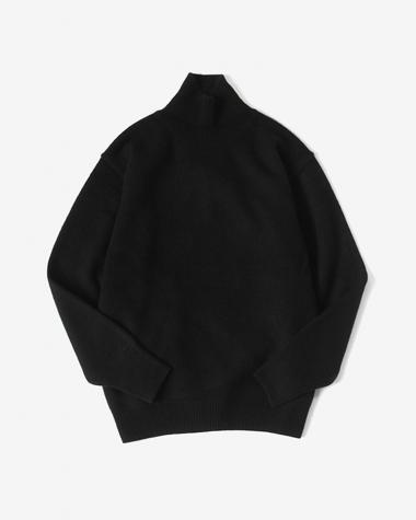 BATONER (MEN) / 10GRAM CASH TURTLE NECK / BLACK