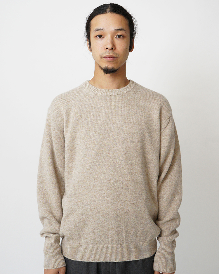 トップス BATONER BABY ALPACA KURUMI TENJIKU CARD BTONER Men BABY ALPACA KURUMI TENJIKU V CARDIGA