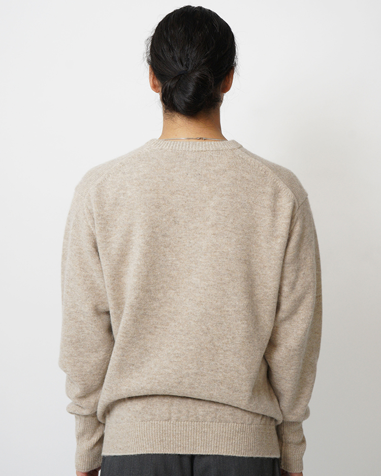 トップス BATONER BABY ALPACA KURUMI TENJIKU CARD BTONER Men BABY ALPACA KURUMI TENJIKU V CARDIGA