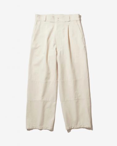  / HARD WASHED COTTON M-47 PANTS / OFF WHITE