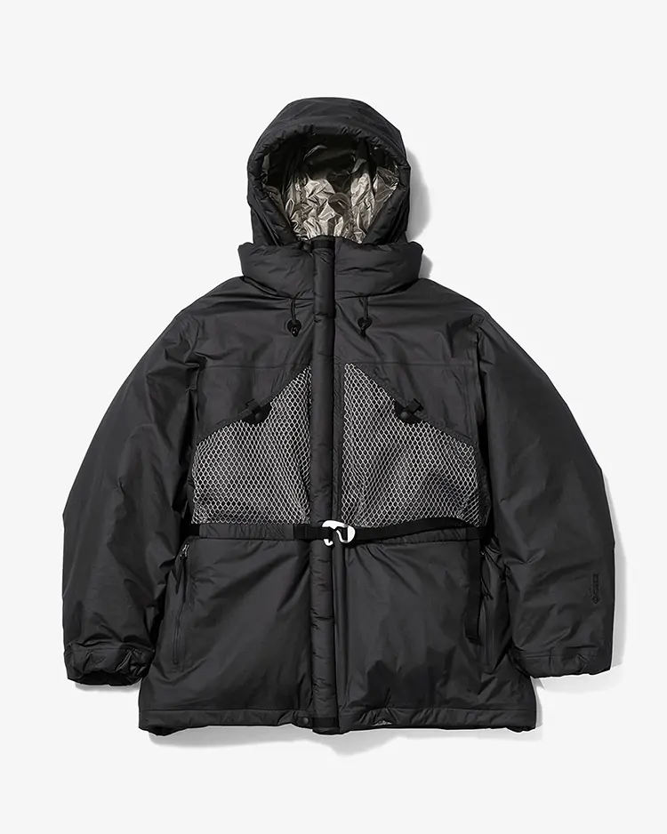 Goldwin 0 / WINDSTOPPER Padded Composit Parka / BIOTITE (BX)