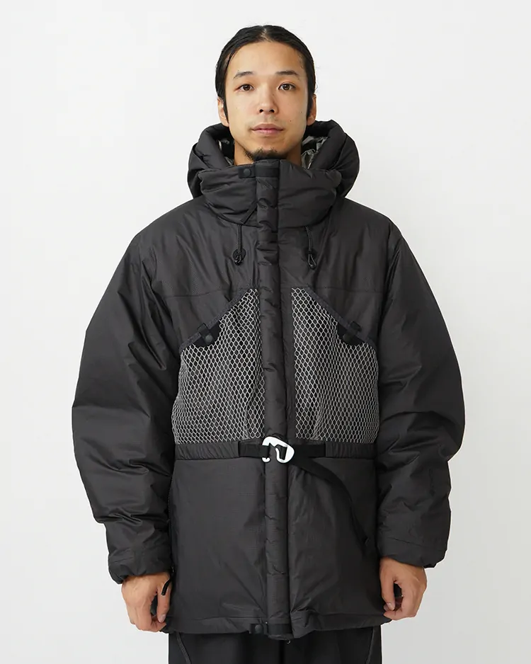 Goldwin 0 / WINDSTOPPER Padded Composit Parka / BIOTITE (BX)