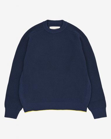  / TDS×Batoner Knit Crew / NAVY