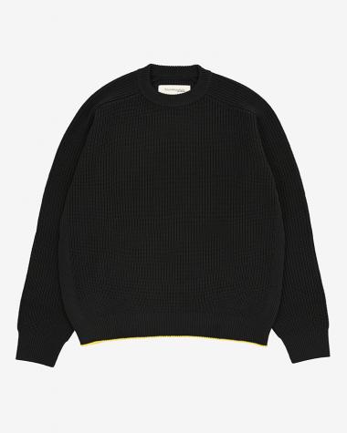 TOKYO DESIGN STUDIO New Balance  / TDS×Batoner Knit Crew / BLACK