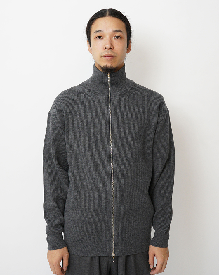 Graphpaper (MEN) / High Density Drivers Knit / GRAY