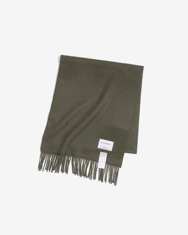 / Brushed Scarf / KHAKI