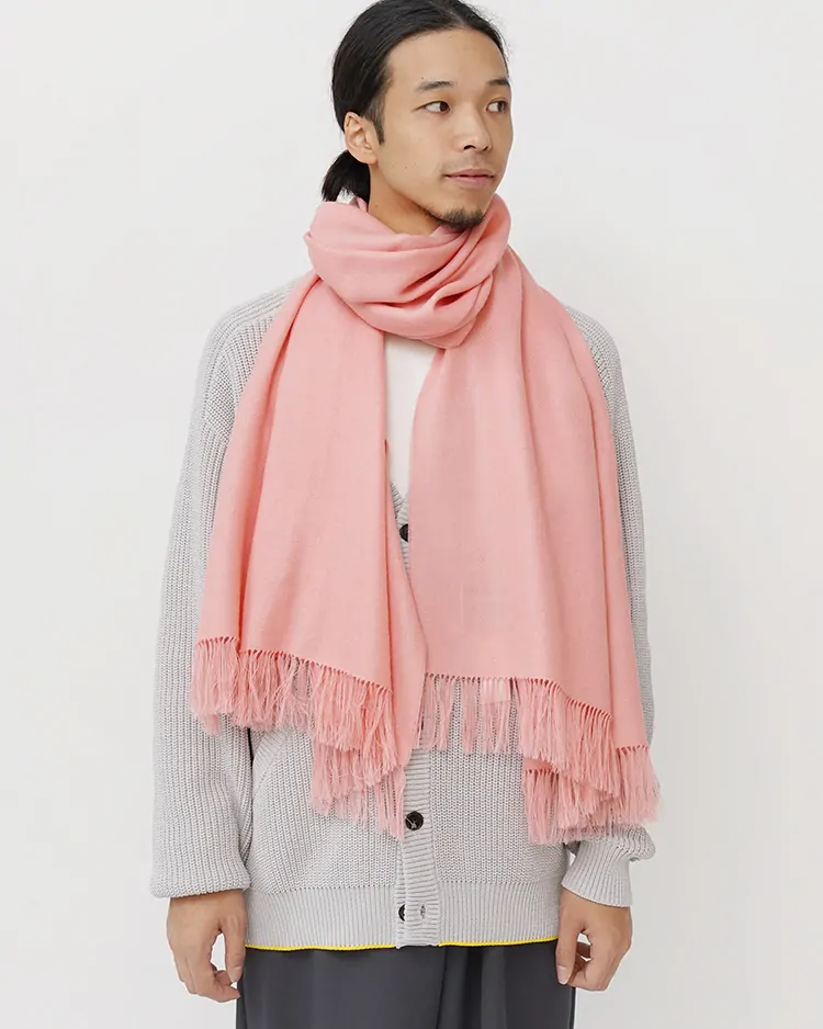 THE INOUE BROTHERS... / Non Brushed Large Stole / SAKURA