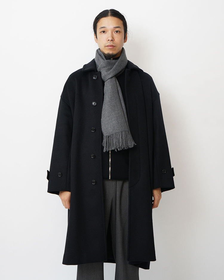 THE INOUE BROTHERS... / Non Brushed Large Stole / GREY