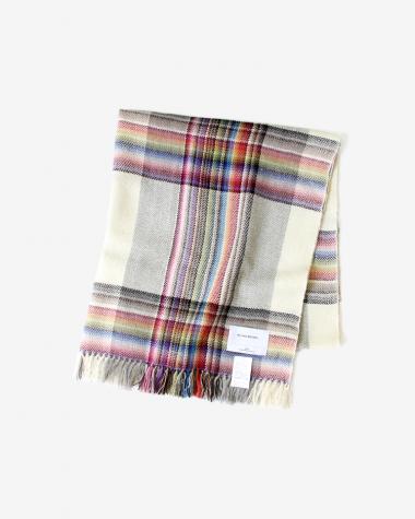 THE INOUE BROTHERS... / Multi Colored Stole / WHITE