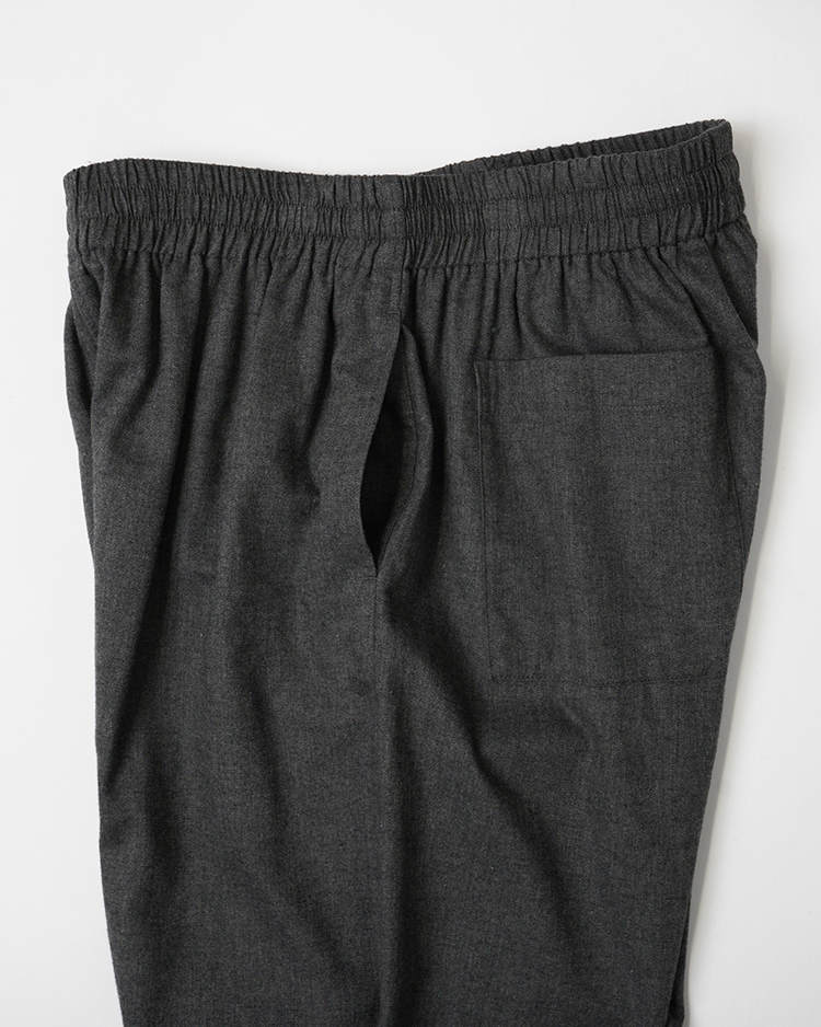 Graphpaper (MEN) / SIDOGRAS Cotton Herringbone Flannel Sleeping Pants / GRAY