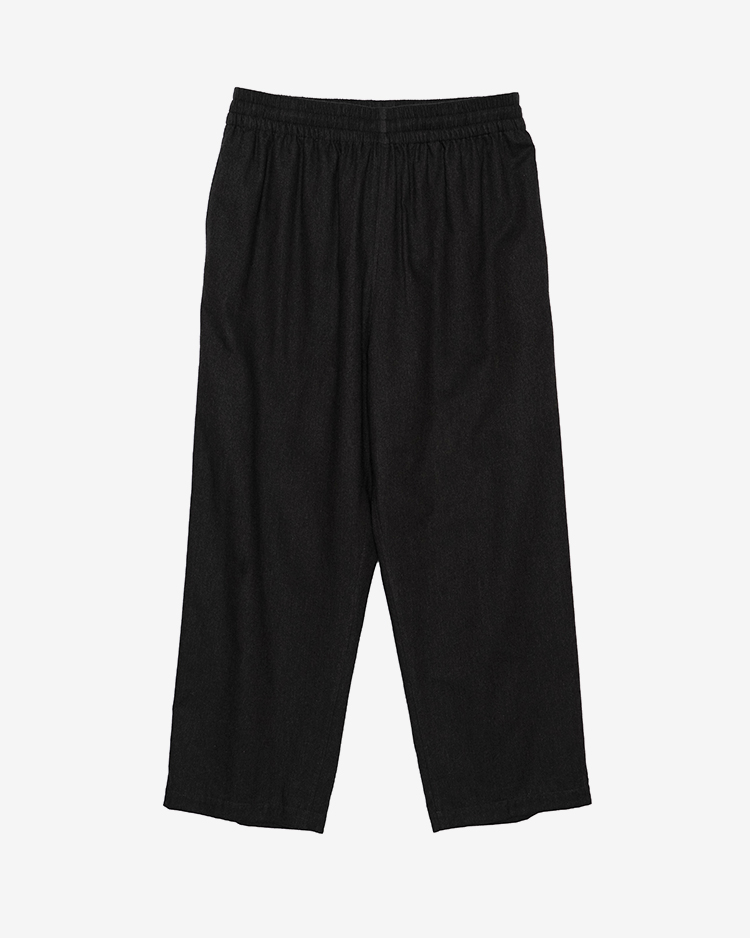 Graphpaper (MEN) / SIDOGRAS Cotton Herringbone Flannel Sleeping Pants / BLACK