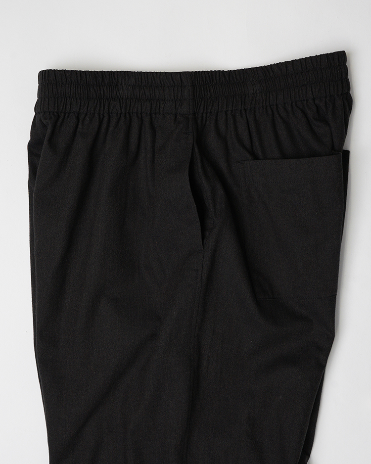 Graphpaper (MEN) / SIDOGRAS Cotton Herringbone Flannel Sleeping Pants / BLACK
