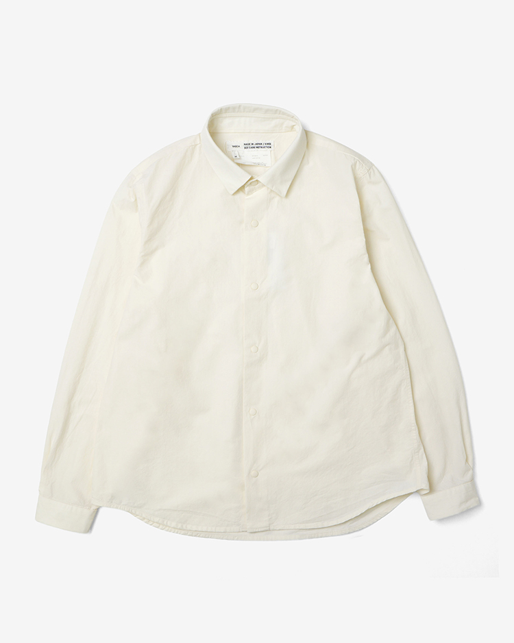 YAECA (WOMEN) / STANDARD - COMFORT SHIRT / OFF WHITE