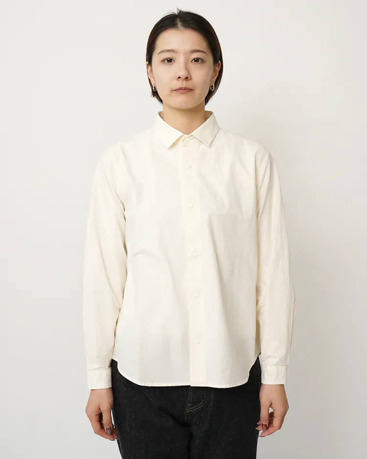 YAECA (WOMEN) / STANDARD - COMFORT SHIRT / OFF WHITE