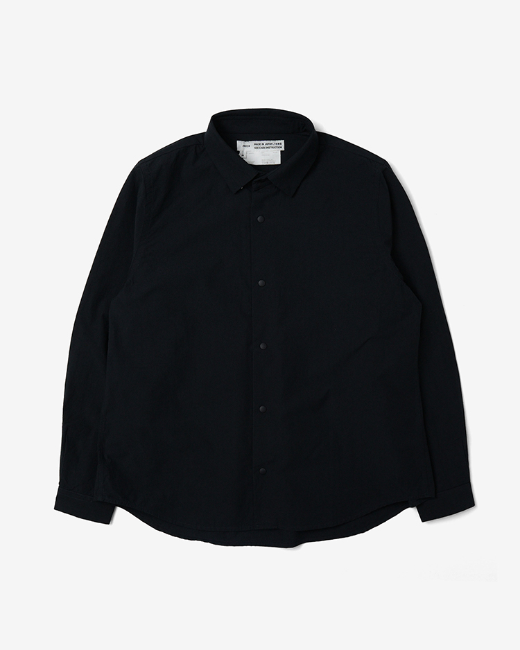YAECA (WOMEN) / STANDARD - COMFORT SHIRT / NAVY