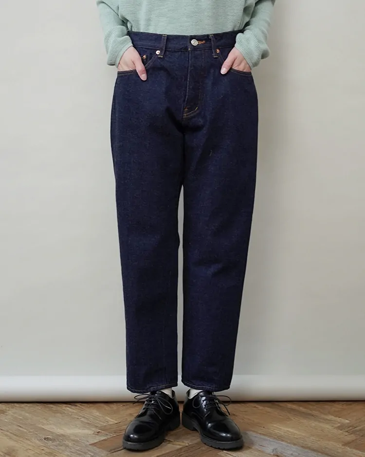 YAECA (WOMEN) / WIDE TAPERED DENIM(9-13WW)