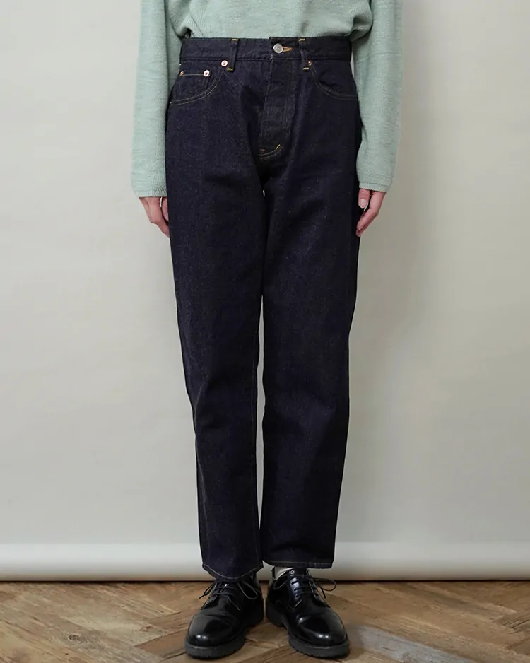 YAECA (WOMEN) / WIDE TAPERED DENIM(9-13W)