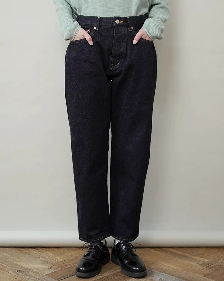 YAECA (WOMEN) / WIDE TAPERED DENIM(9-14W)