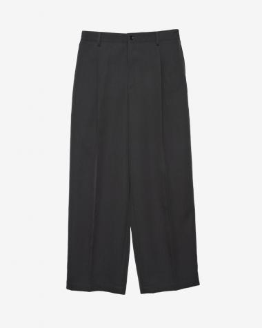  / Scale Off Wool Wide Slacks / C.GREY