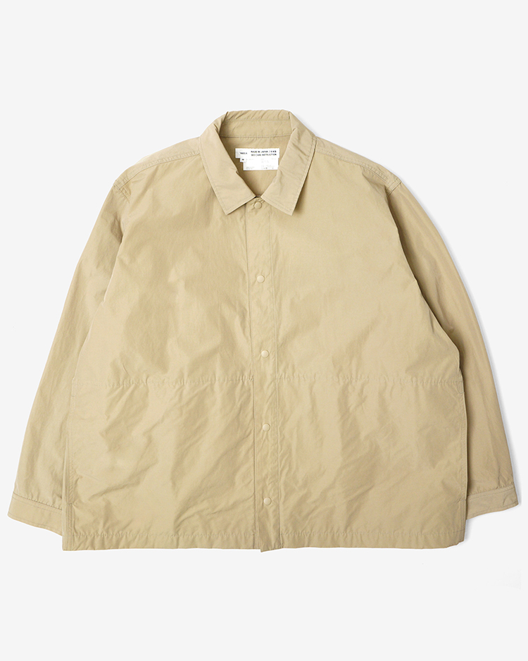 YAECA (MEN) / Coach Jacket / KHAKI