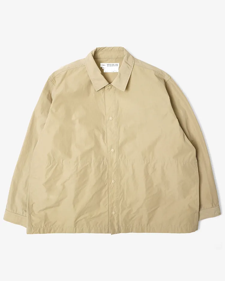 YAECA (MEN) / Coach Jacket / KHAKI