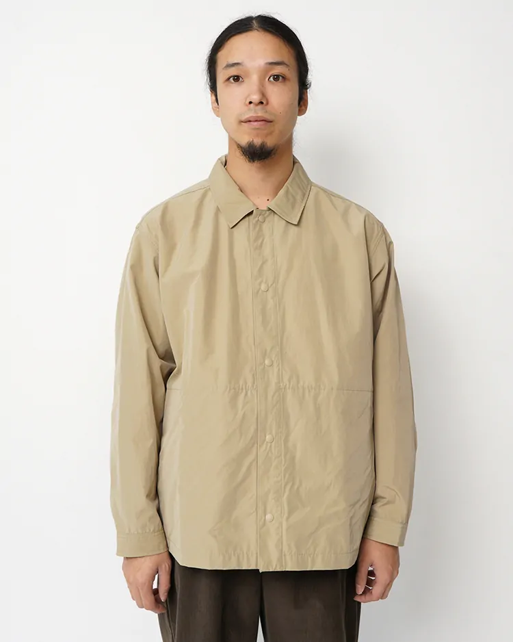 YAECA (MEN) / Coach Jacket / KHAKI