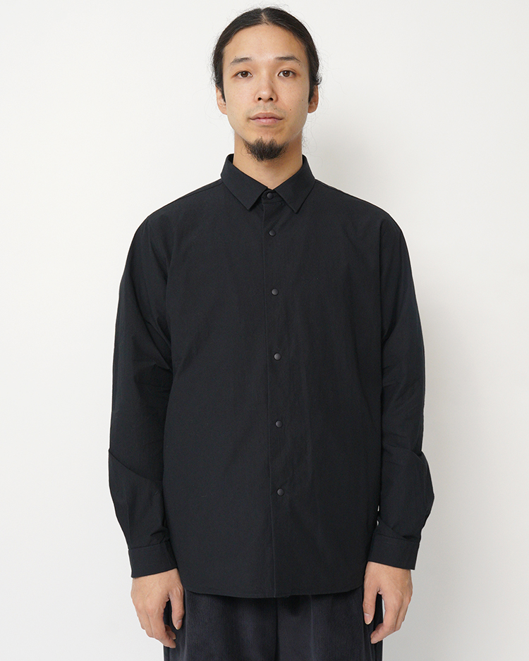 YAECA (MEN) / STANDARD - COMFORT SHIRT / NAVY