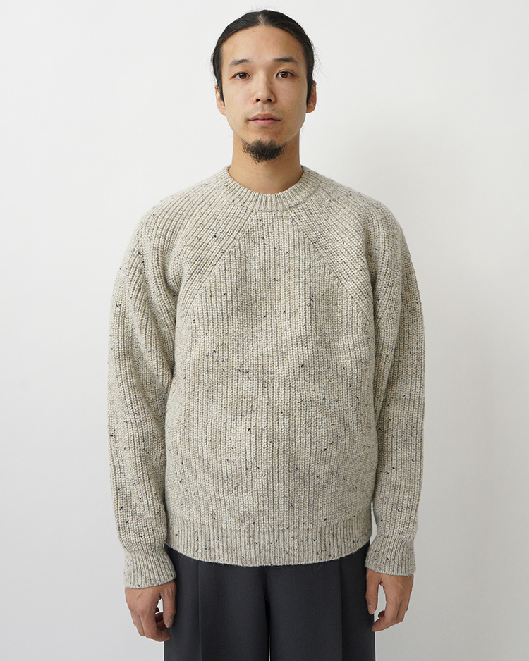 BATONER (MEN) / DONEGAL SIGNATURE CREW NECK / GRAY