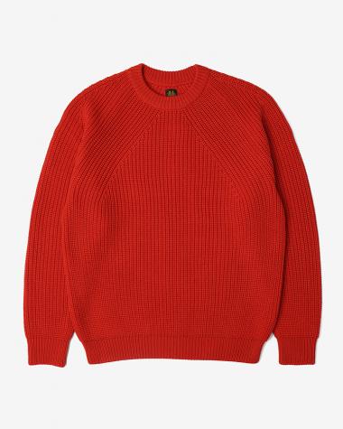  / SIGNATURE CREW NECK / VERMILION