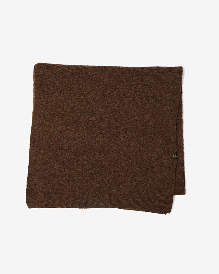 BATONER (MEN) / FLUFFY MUFFLER / BROWN