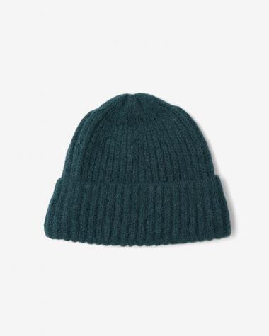  / FLUFFY KNIT CAP / GREEN