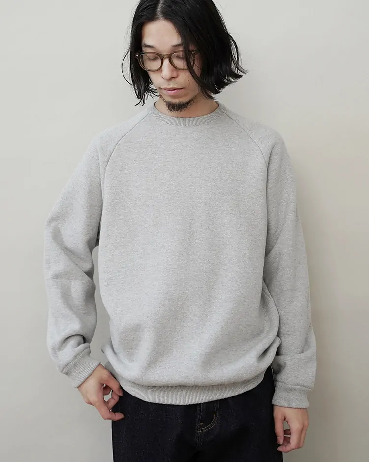 YAECA (MEN) / JUMBERCA URAKE CREW NECK / GRAY