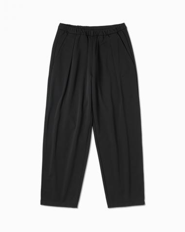 BATONER (MEN) / OLD SCHOOL ONE TUCK EASY PANTS / Black