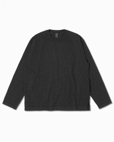  / ALASHAN CASHMERE T-KNIT / MELAGE BLACK