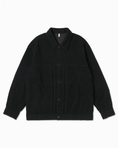  / SHUKUJU CASHMERE G TYPE SHIRT / ROYAL NAVY