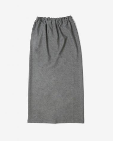 YAECA (WOMEN) / 2-WAY Wrap Skirt / GRAY