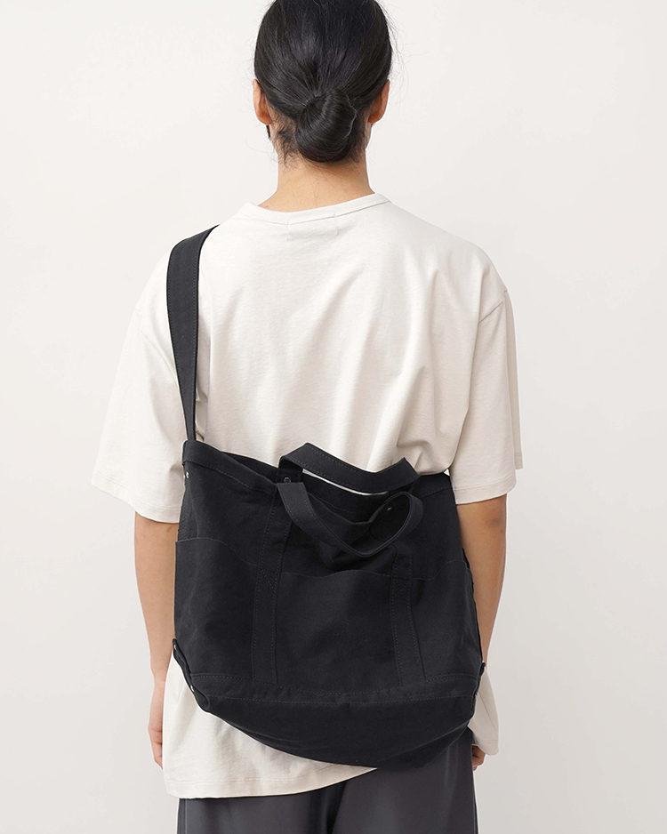 YAECA (MEN) / TOOL BAG MEDIUM / K.BLACK