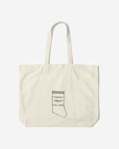  / Print Bag M / NATURAL (SOCKS)