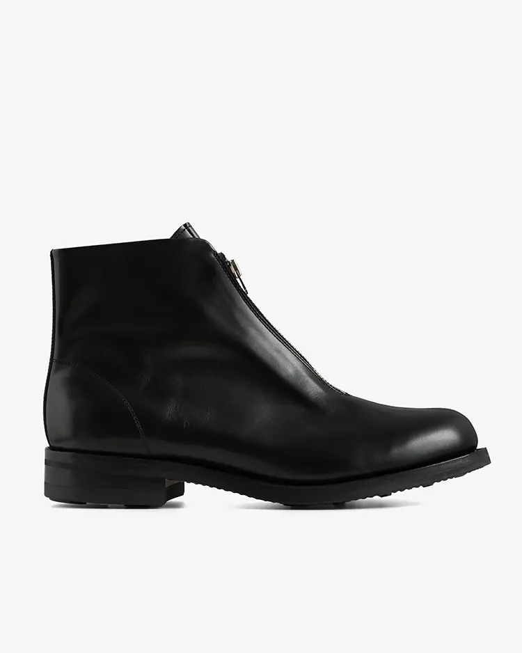 PHIGVEL / AVIATOR ZIP BOOTS / BLACK