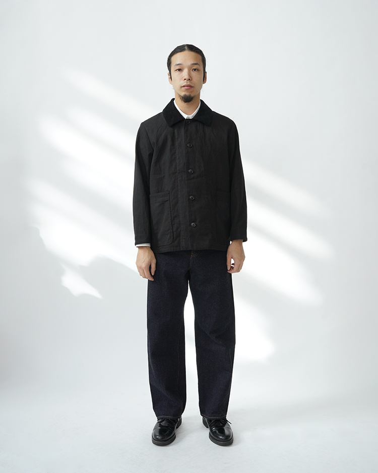 Short Overcoat-Oiled / BLACK | YAECA (MEN)(ヤエカ) | OUTER WEAR