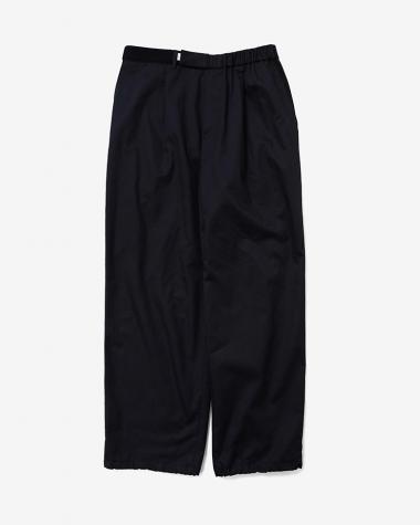 Graphpaper (MEN) / Cotton Gabardine Chef Track Pants / NAVY
